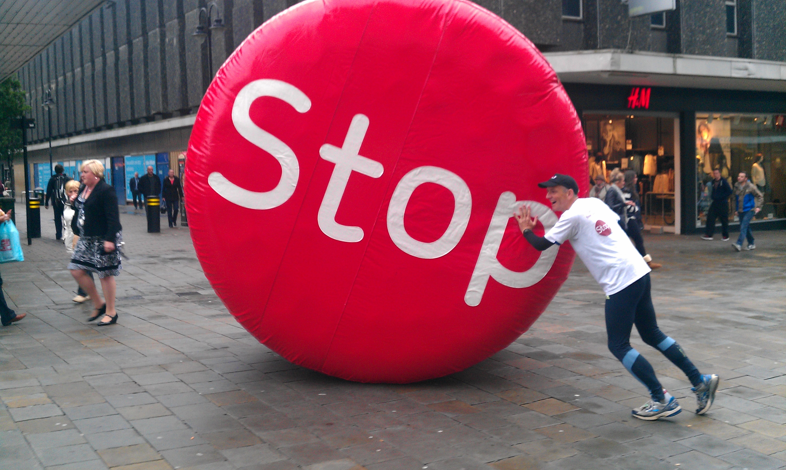 Stoptober Northumberland Street
